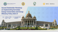  Second Stakeholder Workshop on Implementing Karnataka Energy Conservation and Energy Efficiency Policy 2022-27 