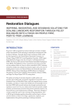 Restoration Dialogues