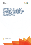 SUPPORTING THE ENERGY TRANSITION BY ADDRESSING THE TECHNOLOGY GAPS OF ELECTROLYZERS