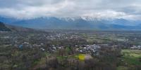 A bird’s eye view of the Kashmir Valley. Photo by Subzar Bashir/WRI India.