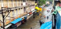 Dudh Bazaar in Koknipura, Nashik, is vulnerable to multiple climatic risks and hazards, such as urban flooding and waterlogging. Photo by Tanvi Ghaisas/WRI India.