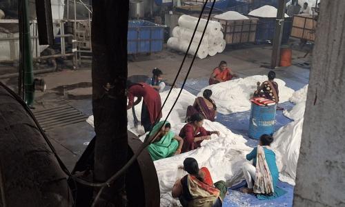 Women in textile factory