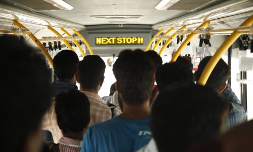 A dingy bus stop, or a series of them, can thus cost more than a few dollars to the country. Photo Courtesy: EMBARQ/Flickr