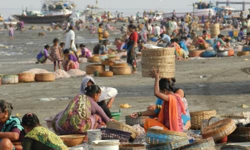 As India rapidly urbanizes and climate change progresses, coastal villages–like Arnala–struggle to keep traditional industries alive. Photo by World Resources Institute