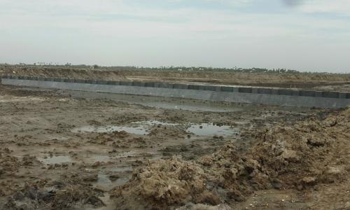 Adaptation to coastal salinity: Construction of weir and water beds, Cuddalore, Tamil Nadu