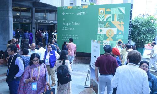 People gather for Connect Karo 2024. Photo by WRI India