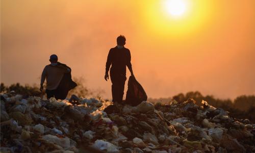 The budget encourages garbage free cities but makes no specific provision to improve conditions for disadvantaged communities near landfills.
