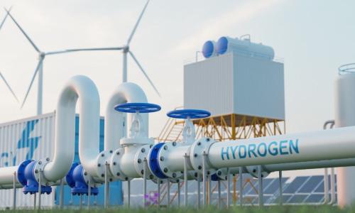 A Hydrogen pipeline. Photo by Fit Ztudio/Shutterstock.